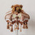 Fringed Table Lamp Fabric Lampshade Resin Bedroom Decoration Bedside Lamp Home Indoor Wall Lamp  Floor Light Desk