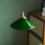 IWHD Japanese Vintage Glass LED Pendant Lamp Cafe Loft Restaurant Bedside Living Room Kitchen Brass Hanging Light Decoration