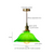 IWHD Japanese Vintage Glass LED Pendant Lamp Cafe Loft Restaurant Bedside Living Room Kitchen Brass Hanging Light Decoration