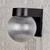 Clear 9.2cm opening Acrylic Ripple Lamp Shade Post Globe Plastic Round Lampshade Replacement Covers for Outdoor Post Porch Lamp