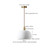 IWHD Flower Ceramic LED Pendant Lights Cafe Loft Bedside Living Room Kitchen Home Decor American Vintage Hanging Lamp Luminaria