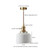 IWHD Flower Ceramic LED Pendant Lights Cafe Loft Bedside Living Room Kitchen Home Decor American Vintage Hanging Lamp Luminaria