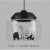 Nordic Cartoon Pendant Lights Led Lighting Cute Animal Hanging Lamps for Children Room Light Glass Lamp Bedroom Home Decor Gift