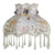 European Style Lampshade Home Decor Retro Light Lamp Cover European Vintage High-End Cloth Art Bead Lace Lampshade