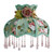 European Style Lampshade Home Decor Retro Light Lamp Cover European Vintage High-End Cloth Art Bead Lace Lampshade