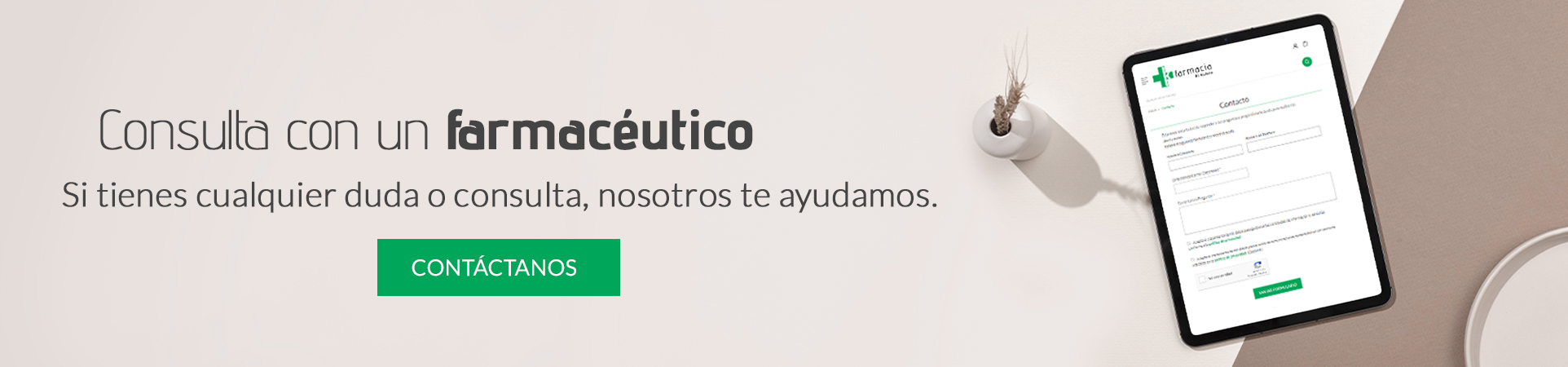 Contacta con un experto en Farmacia El Kalero