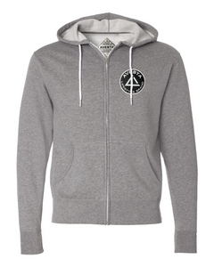 ICON ZIP UP - HEATHER GREY