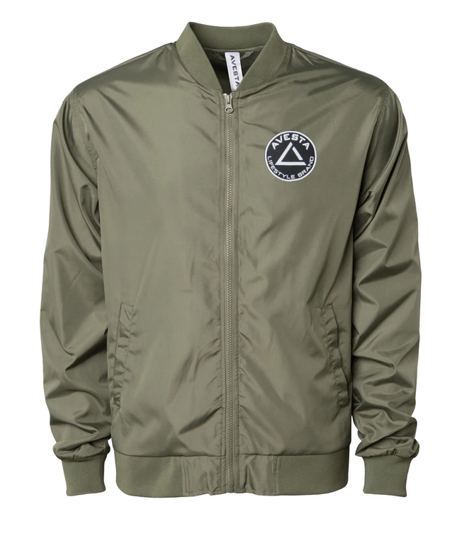 ICON BOMBER JACKET - Olive Drab