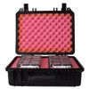 SiForce S20 Hard Drive Transport Case (Fits 20 x 2.5" HDD) Open with Drives