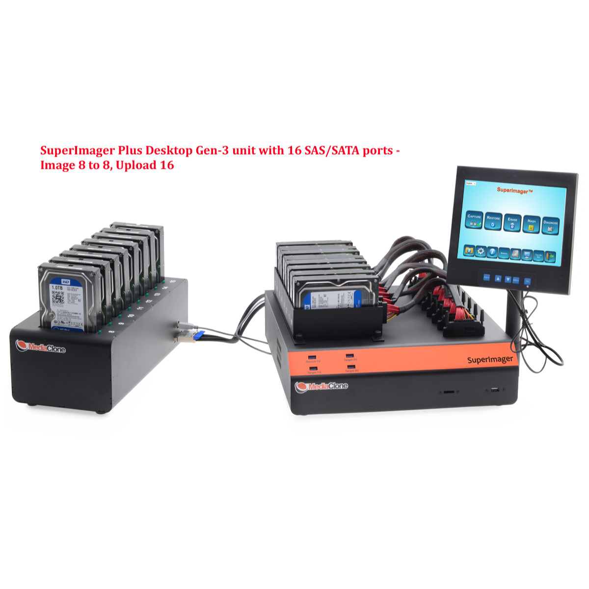 MediaClone SuperImager Plus Desktop Pro Gen-3 Standalone Forensic