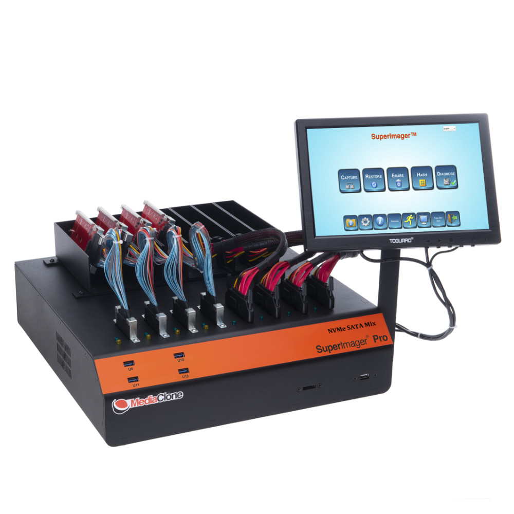 MediaClone SuperImager Plus Desktop NVMe + SAS/SATA Standalone