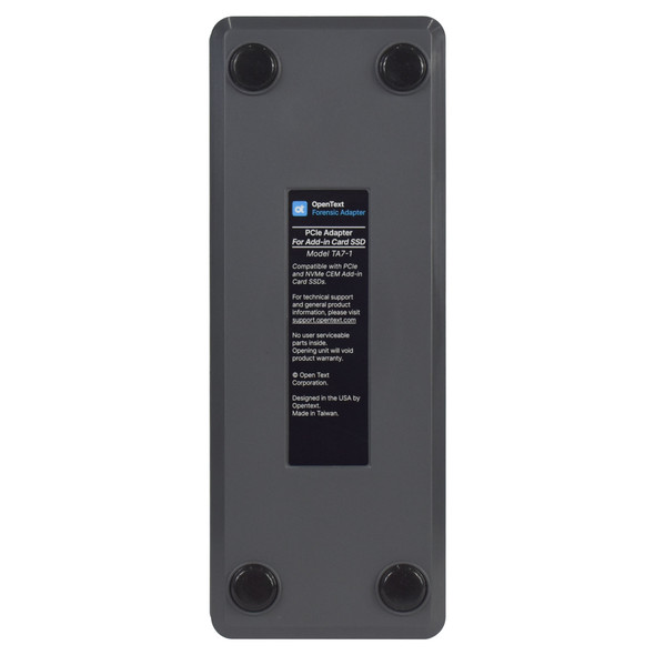 TDA7-1 PCIe Card SSD Adapter Back View