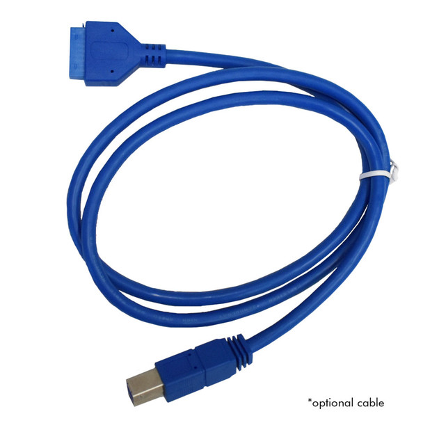 SiForce Internal Read-Only Media Card Reader USB 3.0 Optional Cable