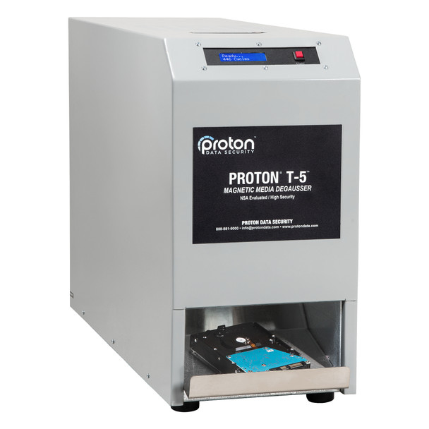 Proton® T-5™ Hard Drive Degausser Main View