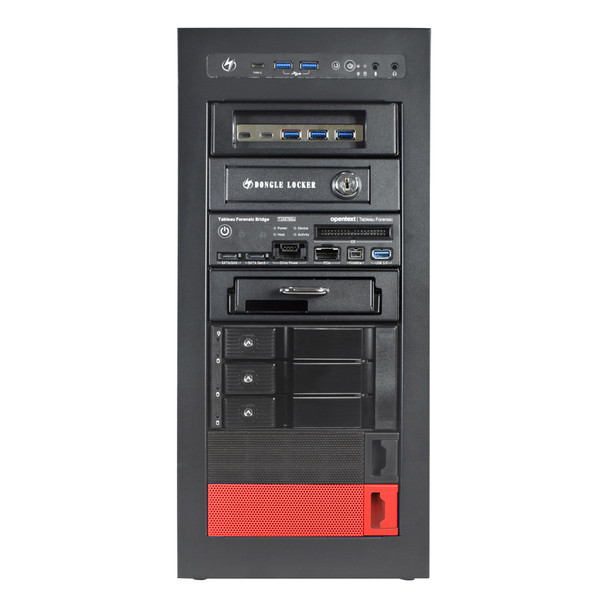 SiForce Mid Tower Workstation Front View