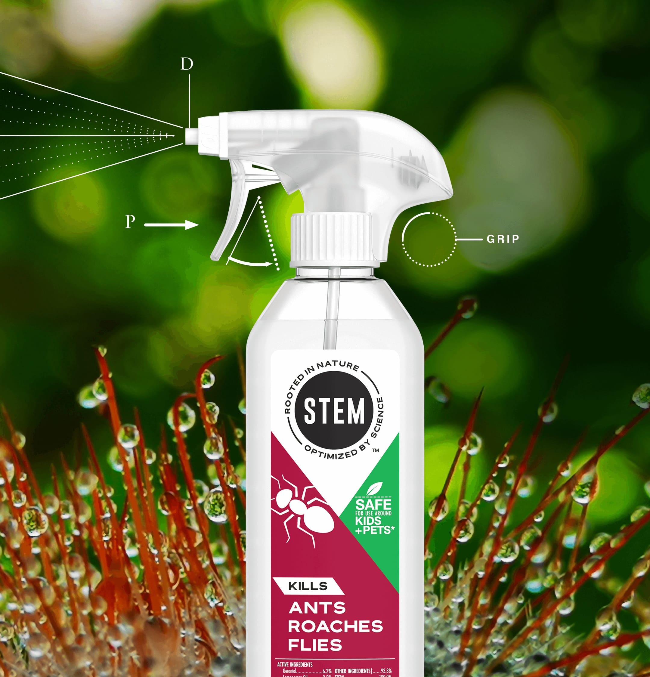 STEM Bug Killer Spray (Ants, Roaches, Flies)