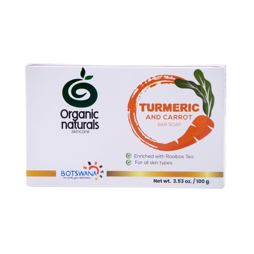 Organic Naturals Turmeric & Carrot Bar Soap 100 g