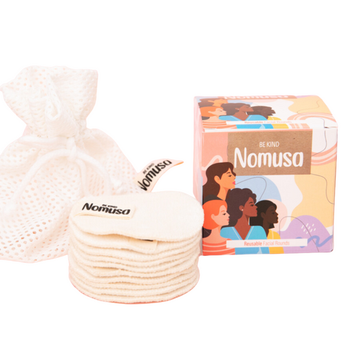 Nomusa Bamboo Reusable Facial Rounds x 10