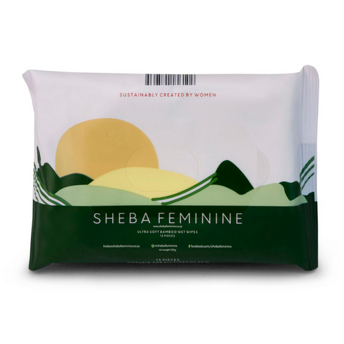 Sheba Feminine Biodegradable Intimate Wet Wipes (15)