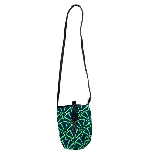 Chjaa Passport Bag - Green Floral