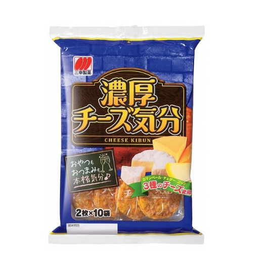 Noukou Cheese Kibun cheese flavor  Rice Crackers