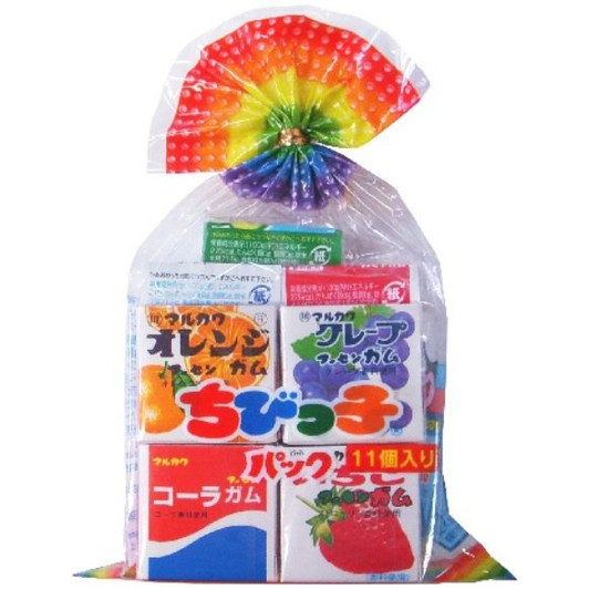 Assorted Marukawa Marble Bubble gum