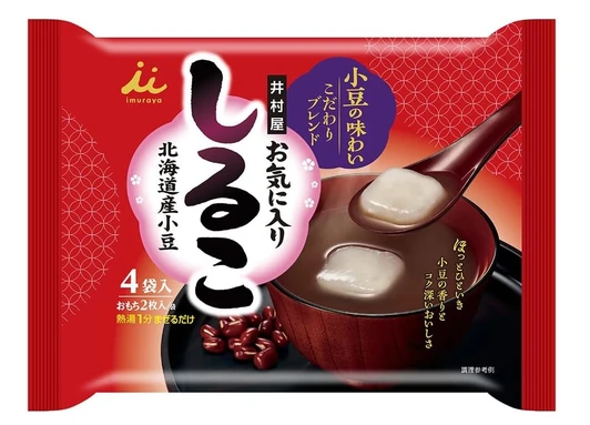 6 x Imuraya Oshiruko Sweet Red-Bean Soup with mochi