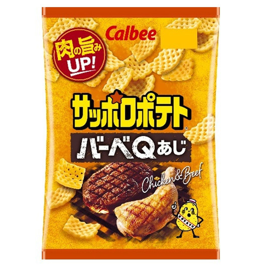 Calbee Sapporo Potato BBQ flavor 80 g