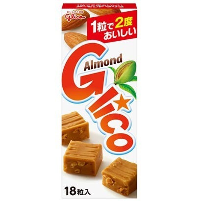30 x glico Almond Caramel Candy