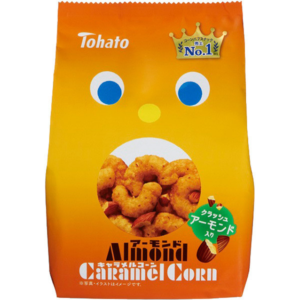 tohato almond caramel corn