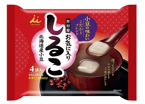 6 x Imuraya  Oshiruko Sweet Red-Bean Soup with mochi