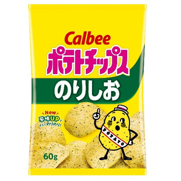 Potato Chips Nori seaweed and salt flavor 60 g