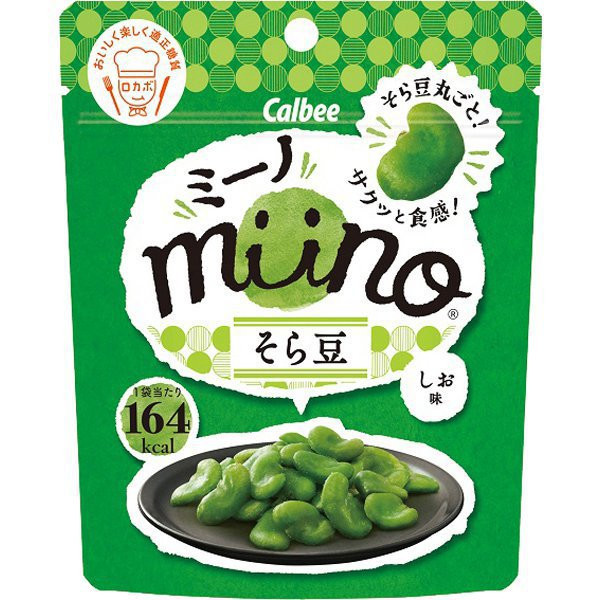 Calbee mino soramame Broad beans snack 28 g