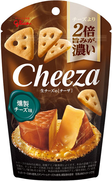 glico Cheeza Smoked cheese flavor Snack 40g