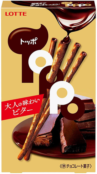 LOTTE TOPPO Bitter Chocolate