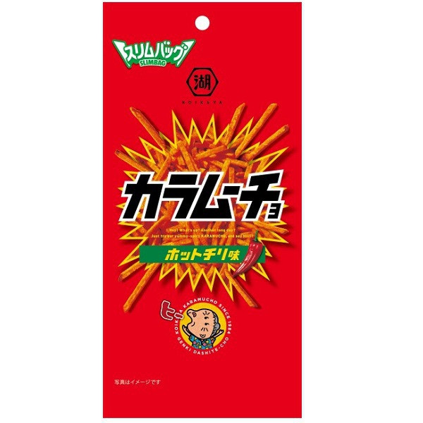 Koikeya Spicy Potato Stick Karamucho Hot Chili Bag 40g