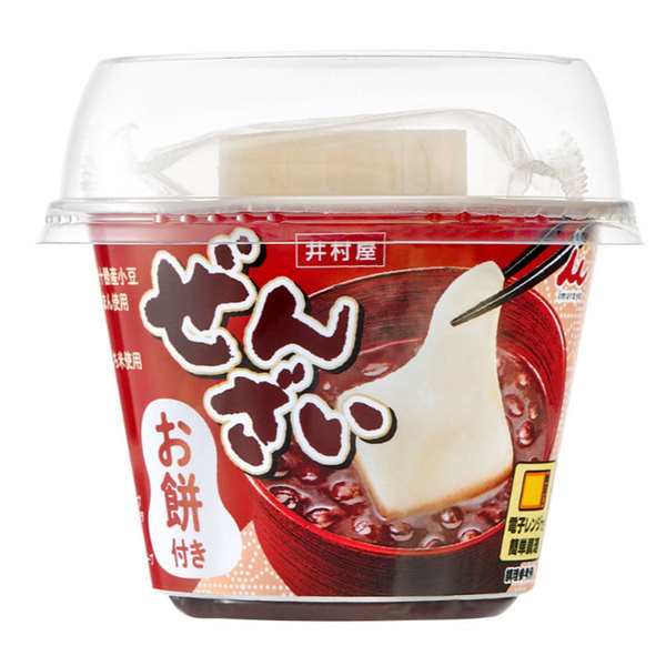 Imuraya Sweet red bean soup with rice cake mochi 180g