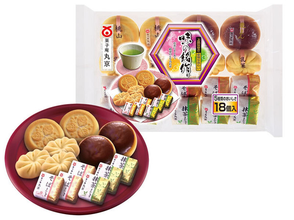 aji no meisaku 味の銘作 Wagashi Japanese Sweets Assortment