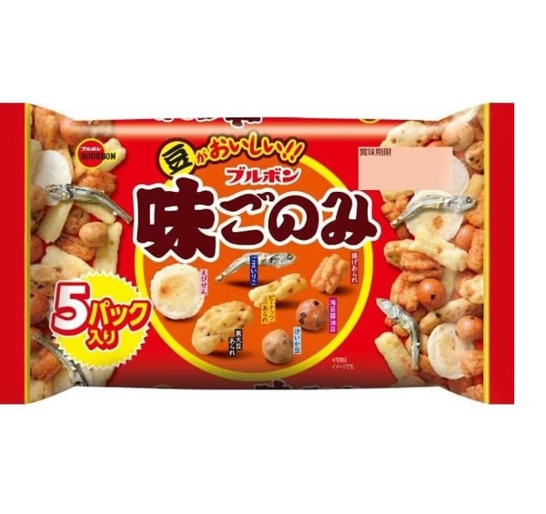 BOURBON Ajigonomi rice crackers assortment 100 g
