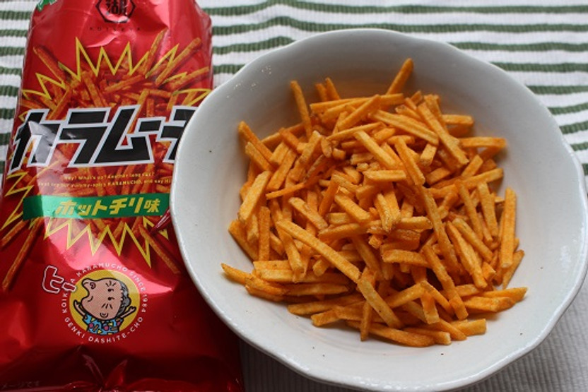 Koikeya Spicy Potato Stick Karamucho Hot Chili 