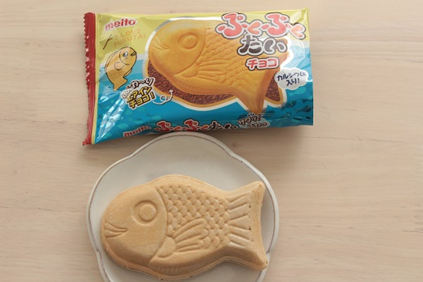 Puku Puku Tai Aerated chocolate  Choco Monaka wafers 