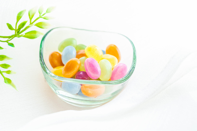 Japanese gummy such as hi-chew