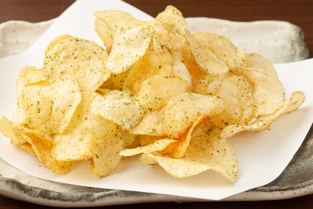 Japanese chips and crackers