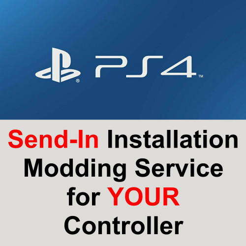 PS4 - DualShock 4, Send-In Modding Installation Service - XMOD 30 Pro Modes
