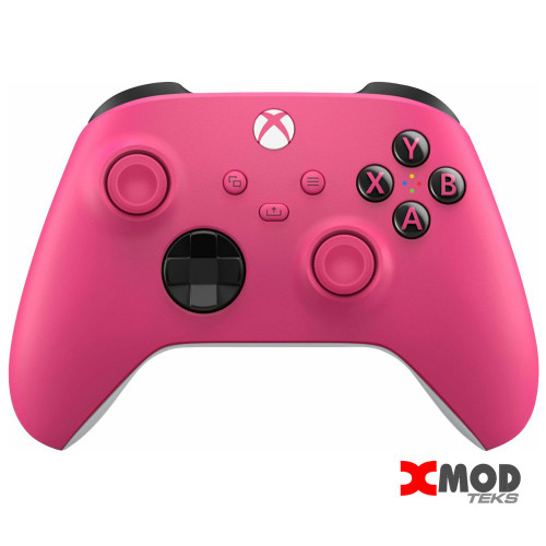 XBOX ONE S / X  Modded Controller - DEEP PINK - XMOD 100 Modes Mod Chip / Rapid Fire - MICROSOFT - Xbox One, Series X | S or PC