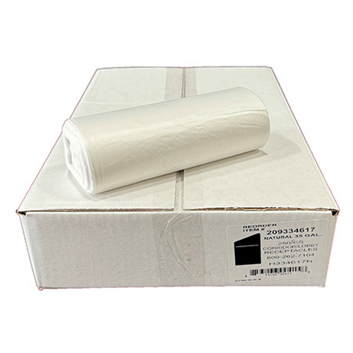 Liner - 35 Gal. 17 mic, Natural