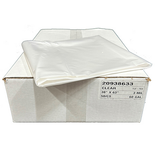 Liner - 60 Gal. 3 mil, Clear