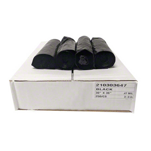 Liner - 30"x36" 20-30 Gal .47 mil, Black