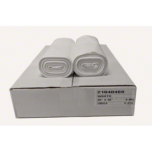 Liner - 40"x46" 40-45 Gal .9 mil, White