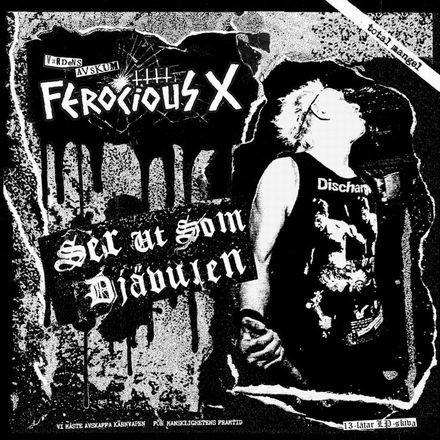 ［新品］FEROCIOUS X 「SER UT SOM DJÄVULEN」 LP FEROCIOUS X - Ser Ut Som Djävulen LP